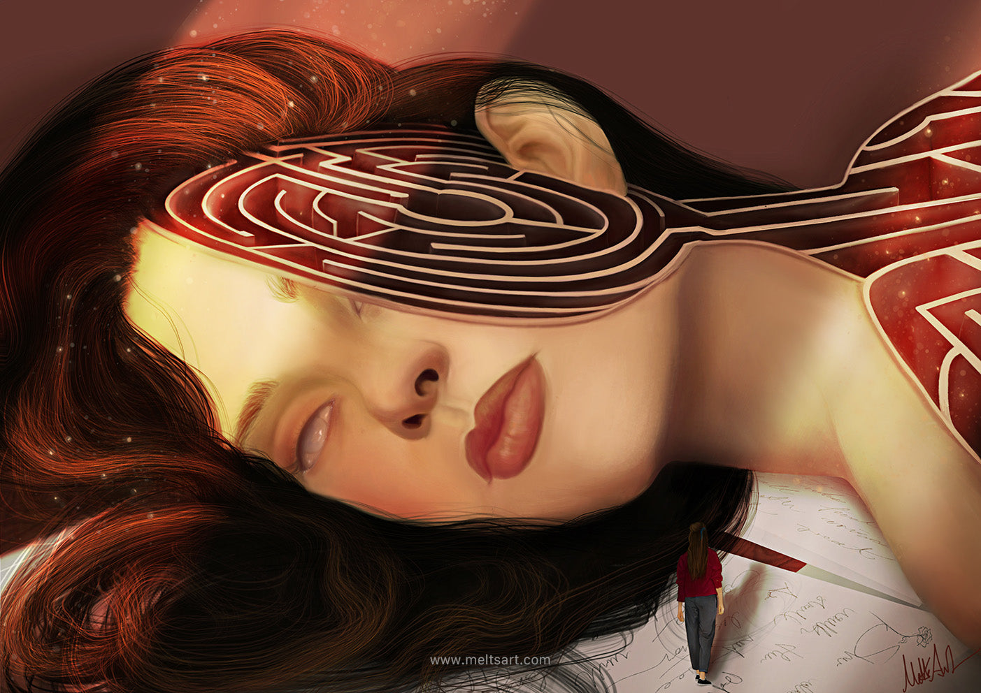 ‘Finding Self’ Fine Art Print