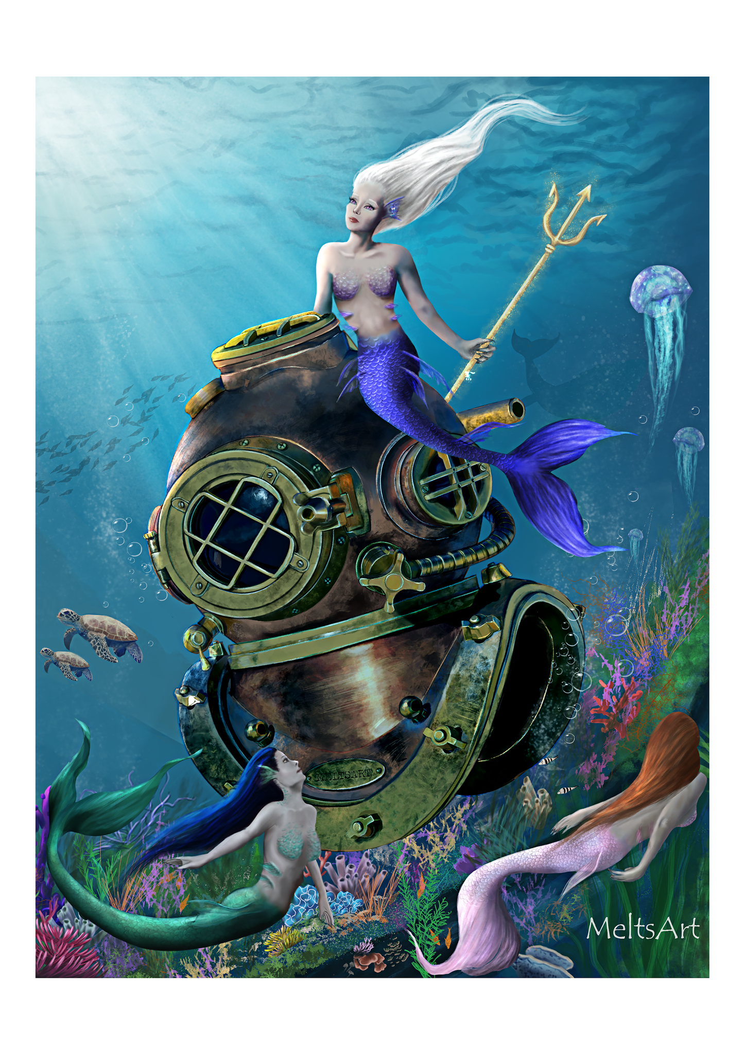 'Beneath The Surface' Fine Art Print