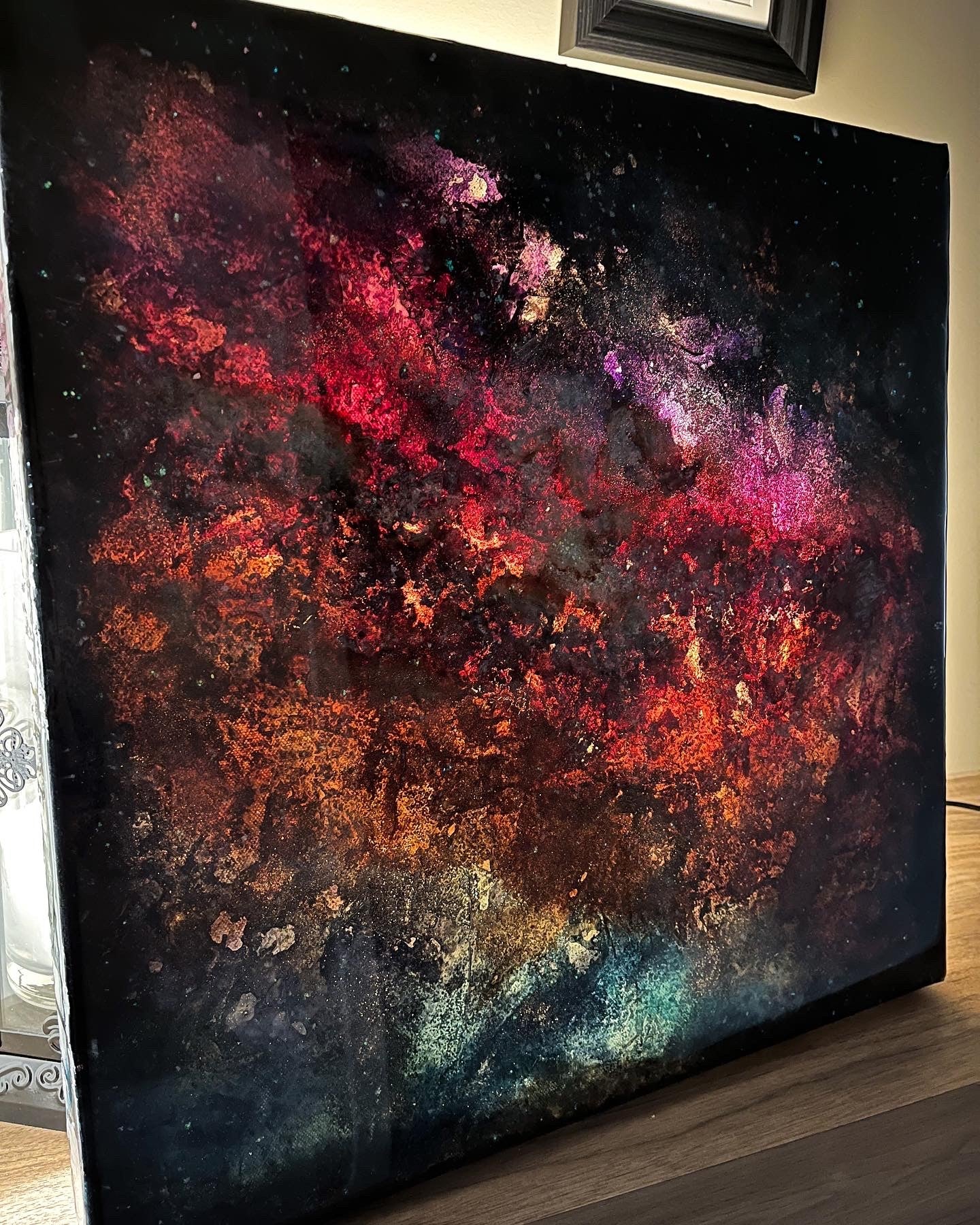 'Collapsing Star' 20"x 20" Original Painting