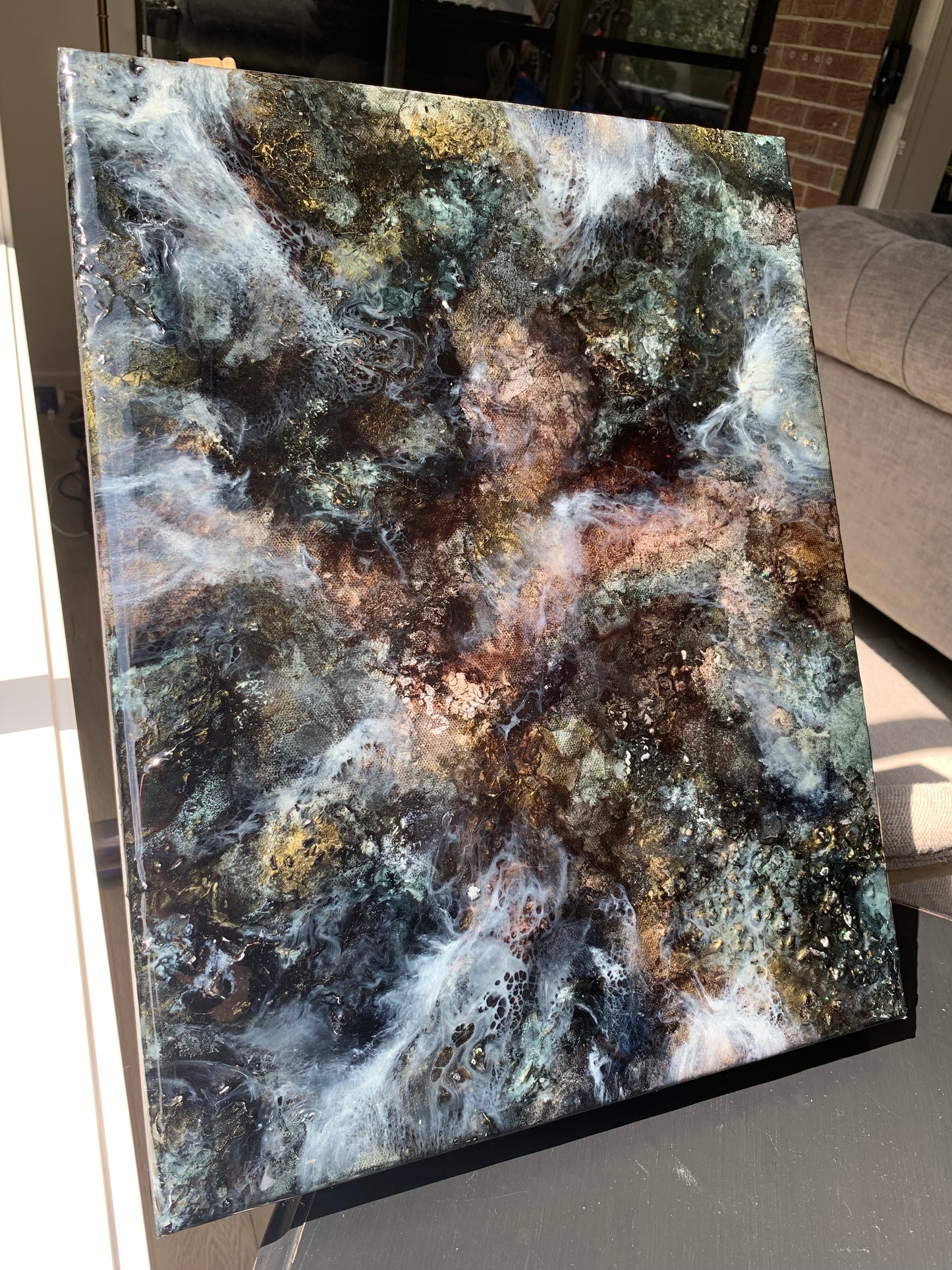 'The Alpine Chain' 14"x 18" Original Painting