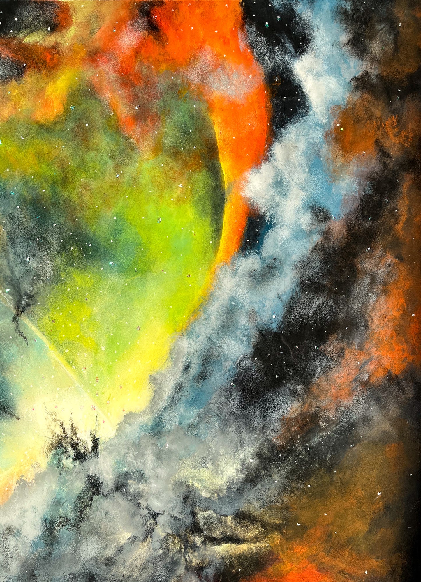 'Rebirth’ 60x60cm Original Painting