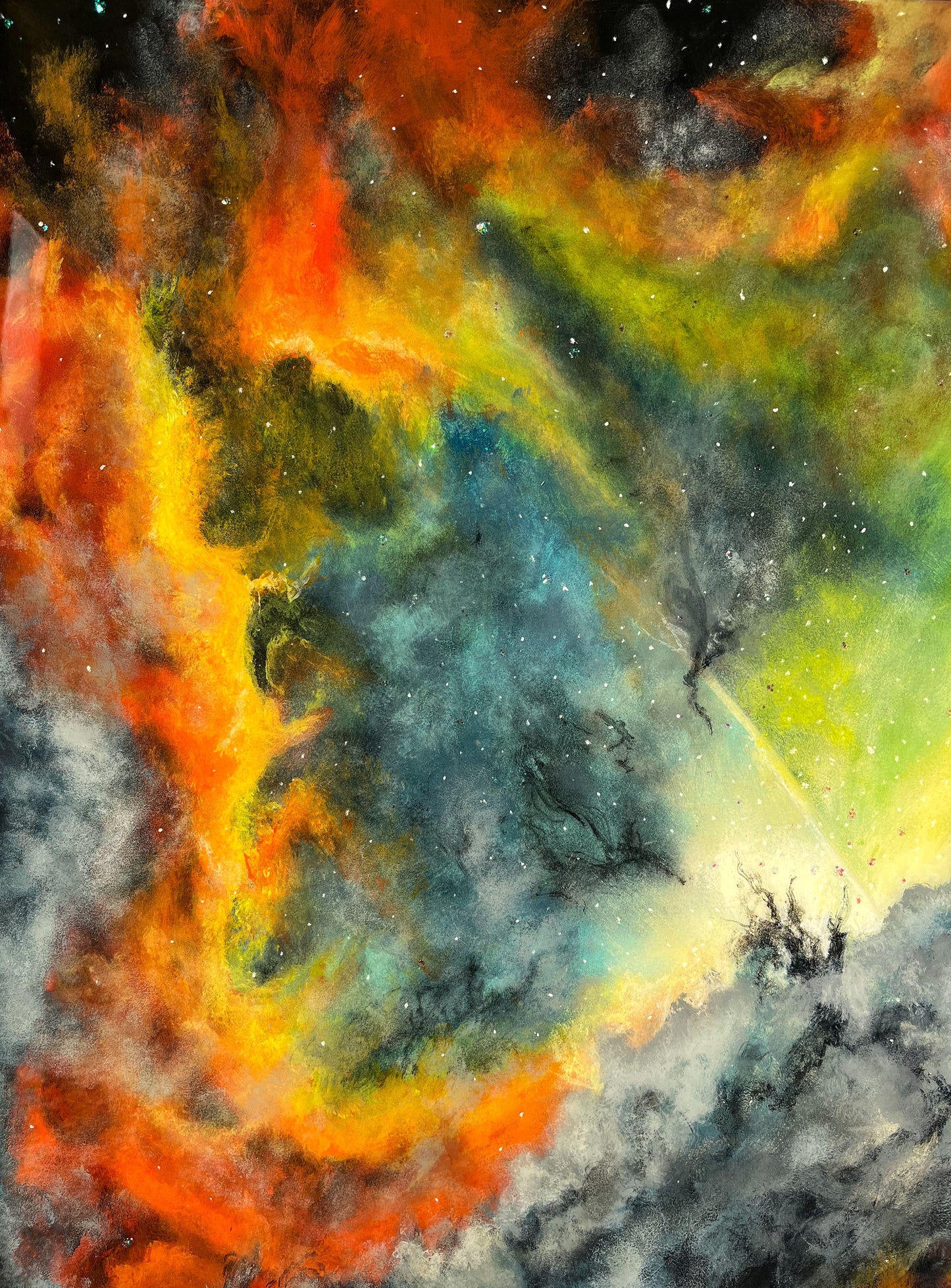'Rebirth’ 60x60cm Original Painting