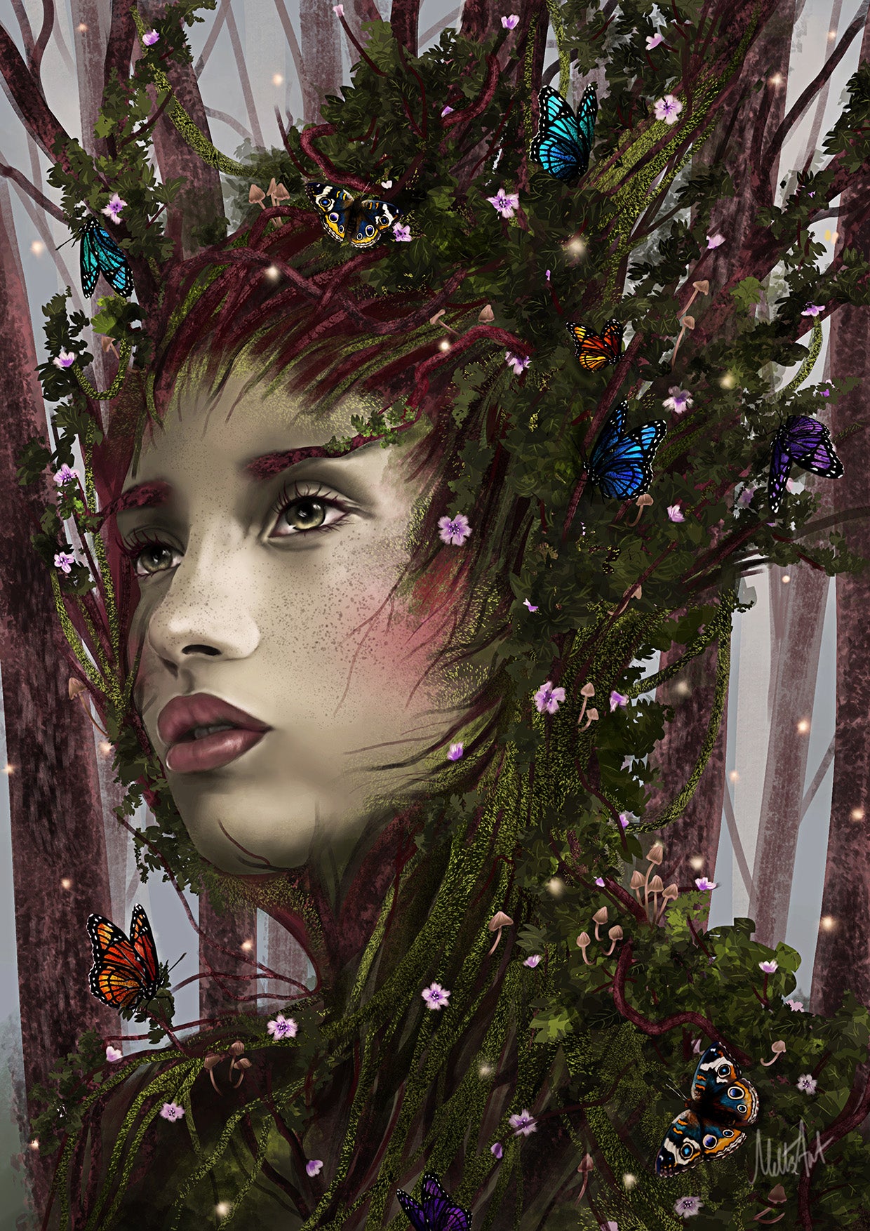 'Mother Nature' Fine Art Print
