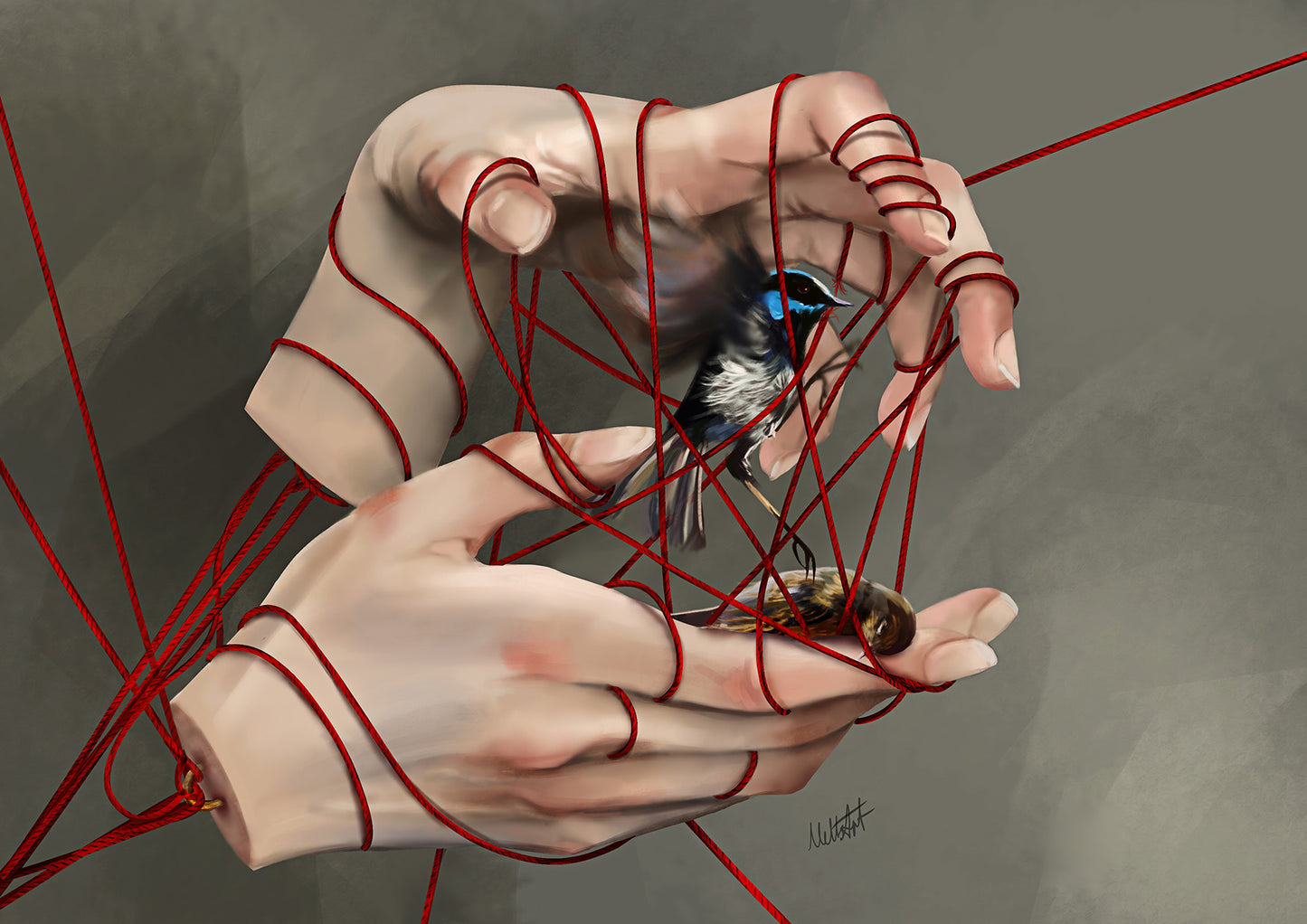 'Strings Of Freedom' Fine Art Print